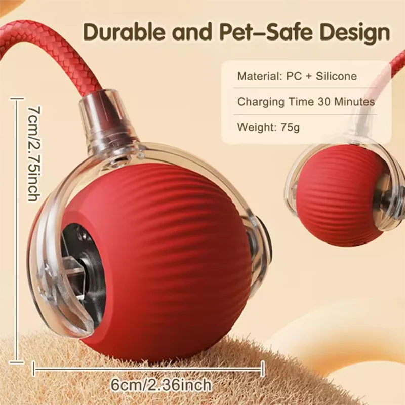Crazy Ball — Self-Moving Interactive Cat Toy