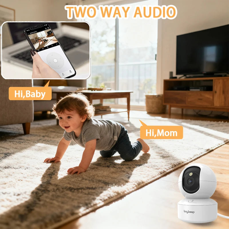 Cozy Cam — 360° Pet Camera with 2-Way Audio & Night Vision