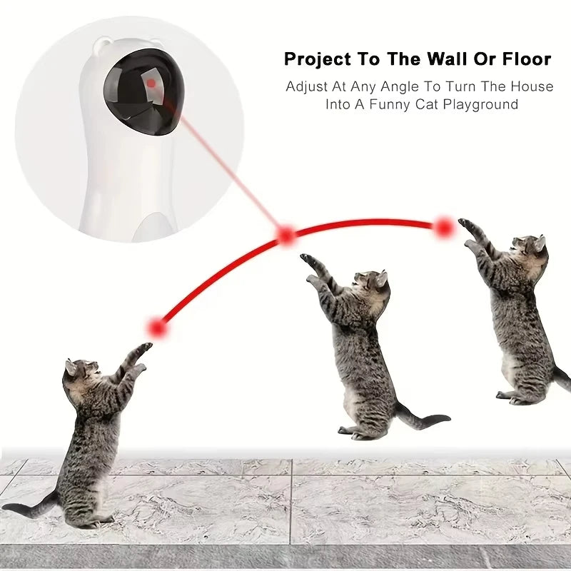 Laser Chaser — Automatic Spinning Cat Laser Toy